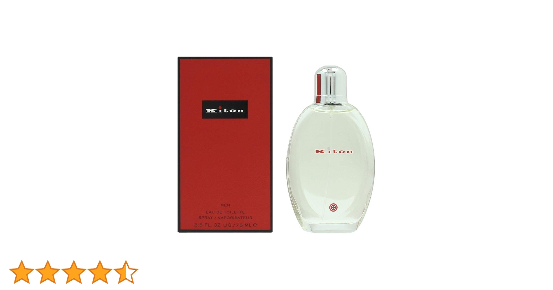 Kiton Men Eau de toilette mit Zerstäuber, 1er Pack (1 x 75 ml